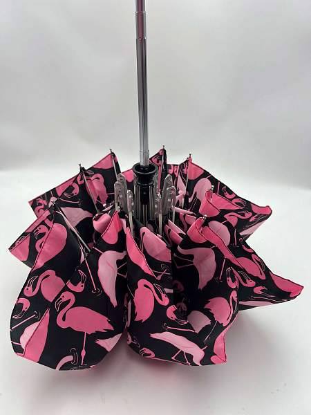 R346-2867 Flamingo (Фламинго) Зонт женский автомат Fulton Fulton, Артикул: R346-2867 Flamingo фото №1