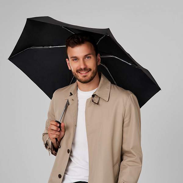 L369-01 Black (Черный) Зонт женский автомат Fulton Fulton, Артикул: L369-01 Black фото №1