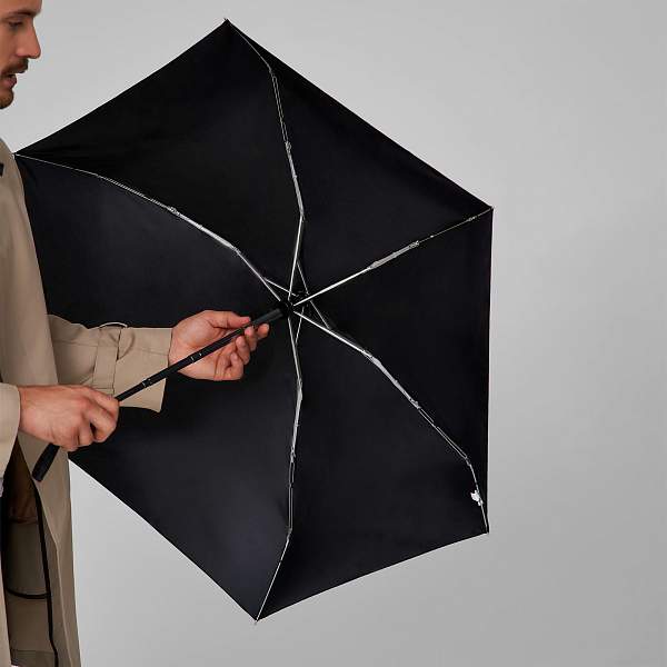 L369-01 Black (Черный) Зонт женский автомат Fulton Fulton, Артикул: L369-01 Black фото №1