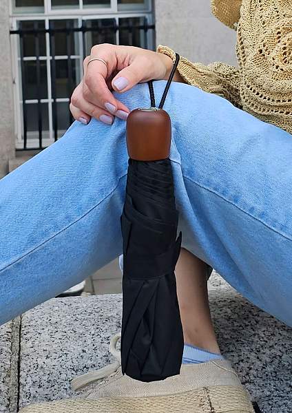 L449-01 Black (Черный) Зонт женский механика Fulton Fulton, Артикул: L449-01 Black фото №1