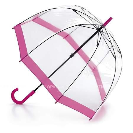 l041-022 pink (розовый) зонт женский трость fulton Fulton