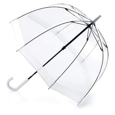 l041-02 white (белый) зонт женский трость fulton Fulton