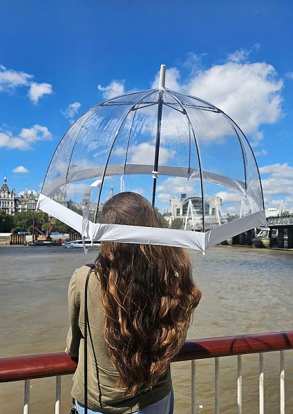 L041-02 White (Белый) Зонт женский трость Fulton Fulton, Артикул: L041-02 White фото №1