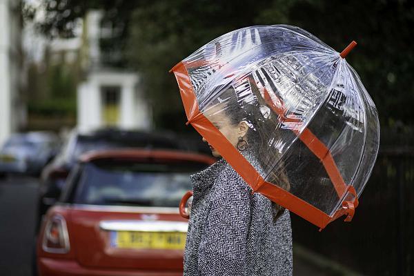 L041-025 Red (Красный) Зонт женский трость Fulton Fulton, Артикул: L041-025 Red фото №1