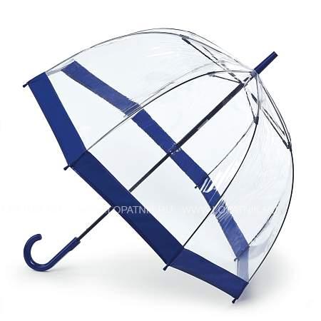 l041-033 navy (синий) зонт женский трость fulton Fulton