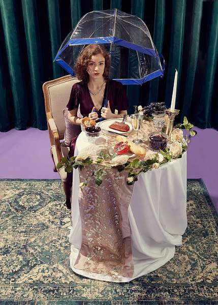 L041-033 Navy (Синий) Зонт женский трость Fulton Fulton, Артикул: L041-033 Navy фото №1