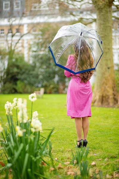 L041-033 Navy (Синий) Зонт женский трость Fulton Fulton, Артикул: L041-033 Navy фото №1