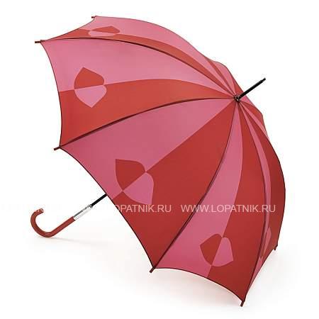 l720-2678 50red50pink (губы) зонт женский трость lulu guinness fulton Fulton