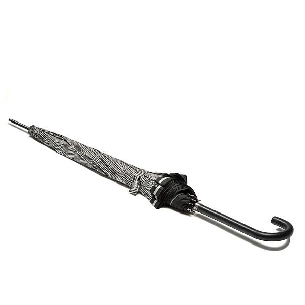 L065-2244 PowStripe (Гусиная лапка) Зонт женский трость автомат Fulton Fulton, Артикул: L065-2244 PowStripe фото №1