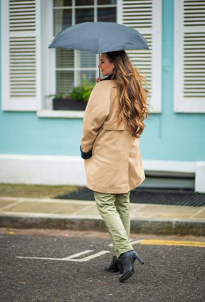 L500-01 Black (Черный) Зонт женский механика Fulton Fulton, Артикул: L500-01 Black фото №1