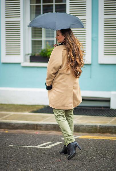 L500-01 Black (Черный) Зонт женский механика Fulton Fulton, Артикул: L500-01 Black фото №1