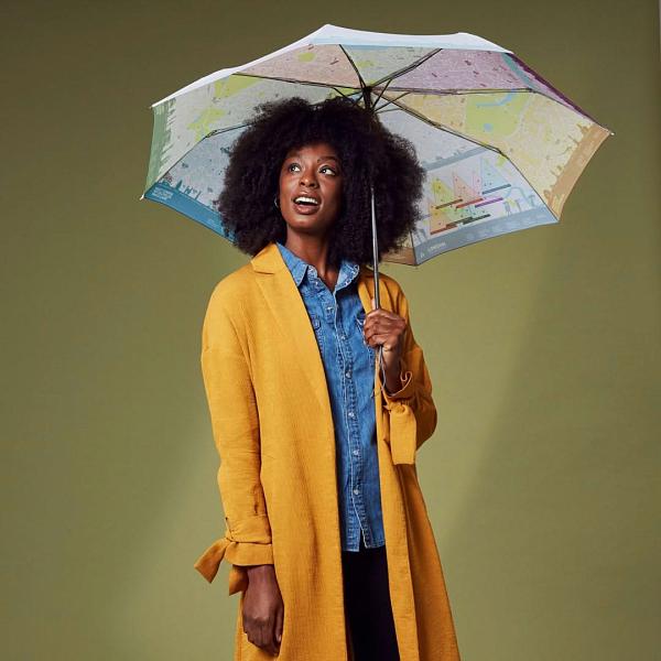 L761-2396 LondonMap (Лондон) Зонт женский механика Fulton Fulton, Артикул: L761-2396 LondonMap фото №1