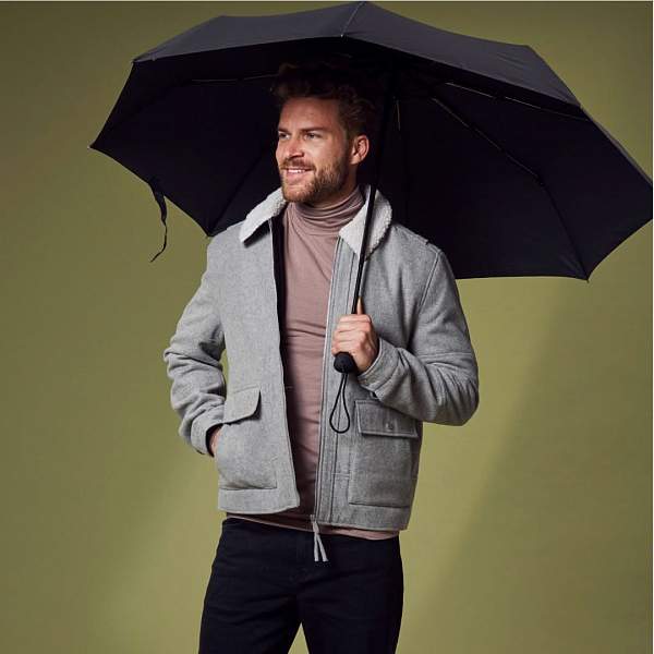 G323-01 Black (Черный) Зонт мужской автомат Fulton Fulton, Артикул: G323-01 Black фото №1