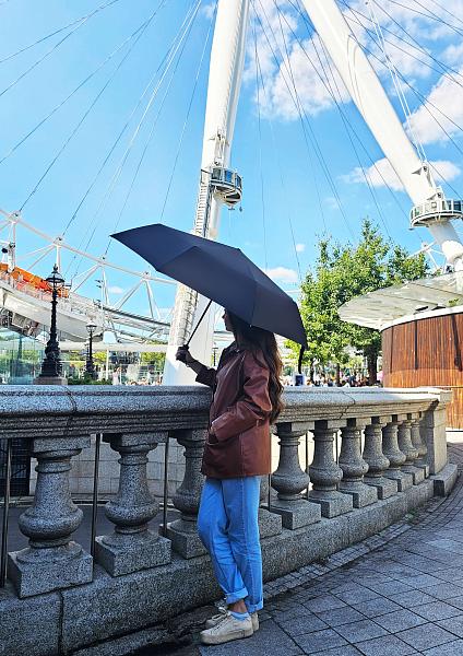 G323-01 Black (Черный) Зонт мужской автомат Fulton Fulton, Артикул: G323-01 Black фото №1