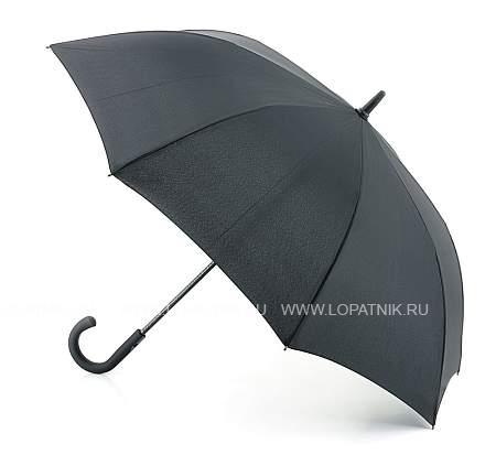 g828-01 black (черный) зонт мужской трость автомат fulton Fulton