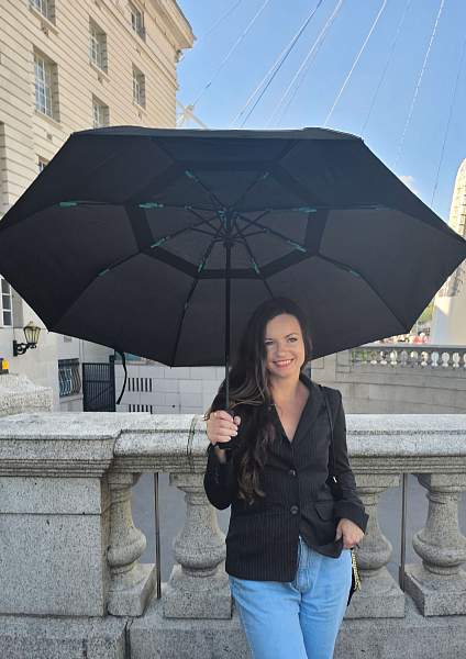 G840-01 Black (Черный) Зонт мужской автомат Fulton Fulton, Артикул: G840-01 Black фото №1