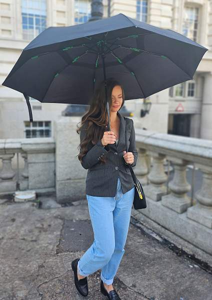 G840-01 Black (Черный) Зонт мужской автомат Fulton Fulton, Артикул: G840-01 Black фото №1