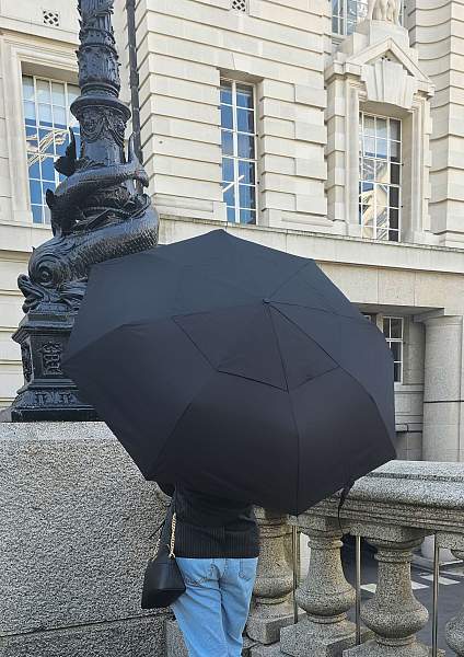 G840-01 Black (Черный) Зонт мужской автомат Fulton Fulton, Артикул: G840-01 Black фото №1