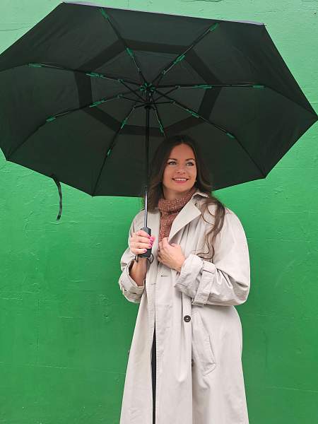 G840-01 Black (Черный) Зонт мужской автомат Fulton Fulton, Артикул: G840-01 Black фото №1