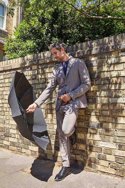 G512-01 Black (Черный) Зонт мужской полуавтомат Fulton Fulton, Артикул: G512-01 Black фото №1