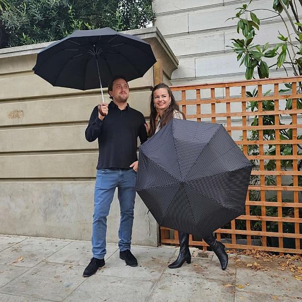 G512-01 Black (Черный) Зонт мужской полуавтомат Fulton Fulton, Артикул: G512-01 Black фото №1