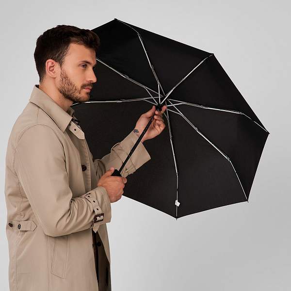 G819-01 Black (Черный) Зонт мужской автомат Fulton Fulton, Артикул: G819-01 Black фото №1