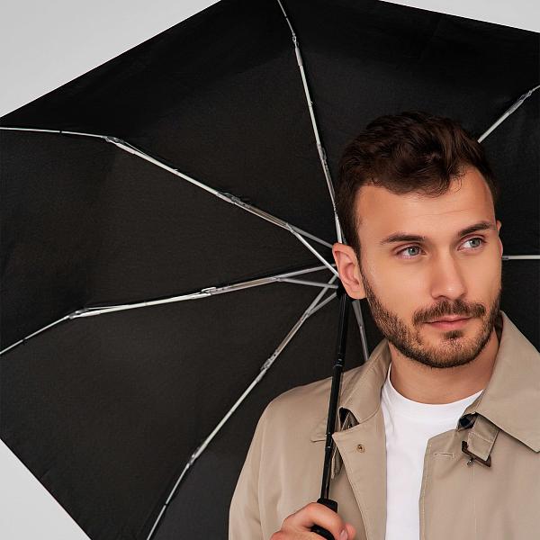 G819-01 Black (Черный) Зонт мужской автомат Fulton Fulton, Артикул: G819-01 Black фото №1