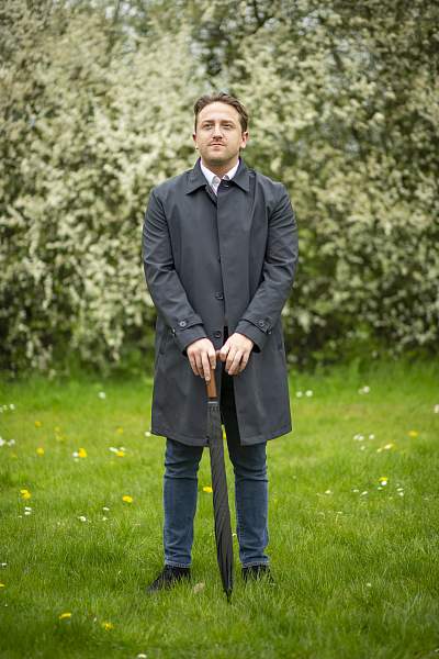 G813-01 Black (Черный) Зонт мужской трость Fulton Fulton, Артикул: G813-01 Black фото №1