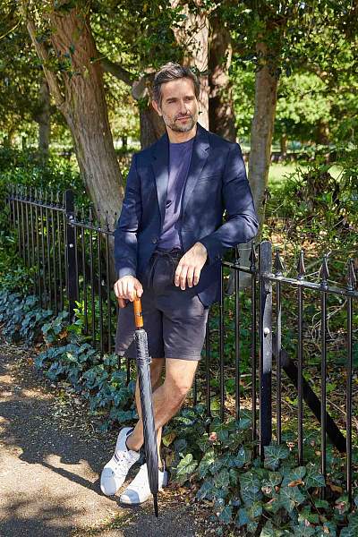 G813-01 Black (Черный) Зонт мужской трость Fulton Fulton, Артикул: G813-01 Black фото №1