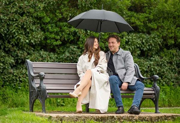 G813-01 Black (Черный) Зонт мужской трость Fulton Fulton, Артикул: G813-01 Black фото №1