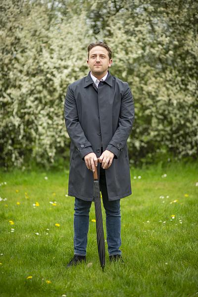 G813-01 Black (Черный) Зонт мужской трость Fulton Fulton, Артикул: G813-01 Black фото №1