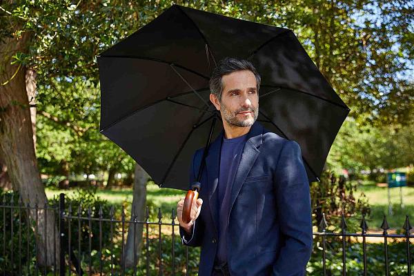 G813-01 Black (Черный) Зонт мужской трость Fulton Fulton, Артикул: G813-01 Black фото №1