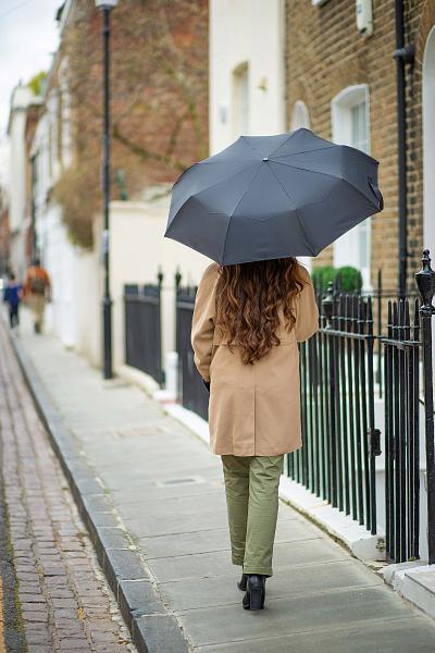 L353-01 Black (Черный) Зонт женский механика Fulton Fulton, Артикул: L353-01 Black фото №1