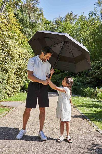 S669-01 Black (Черный) Зонт мужской гольфер Fulton Fulton, Артикул: S669-01 Black фото №1