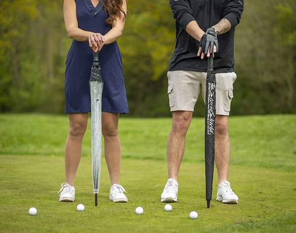 S669-01 Black (Черный) Зонт мужской гольфер Fulton Fulton, Артикул: S669-01 Black фото №1