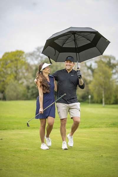 S669-01 Black (Черный) Зонт мужской гольфер Fulton Fulton, Артикул: S669-01 Black фото №1