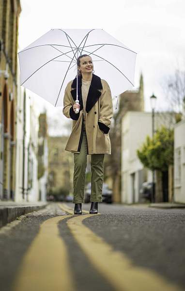 S664-02 White (Белый) Зонт мужской гольфер Fulton Fulton, Артикул: S664-02 White фото №1