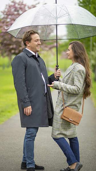 S841-004 Clear (Прозрачный) Зонт мужской гольфер Fulton Fulton, Артикул: S841-004 Clear фото №1