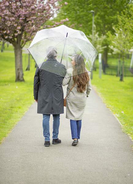 S841-004 Clear (Прозрачный) Зонт мужской гольфер Fulton Fulton, Артикул: S841-004 Clear фото №1