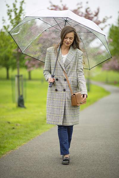 S841-004 Clear (Прозрачный) Зонт мужской гольфер Fulton Fulton, Артикул: S841-004 Clear фото №1