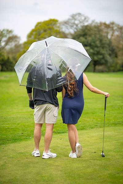 S841-004 Clear (Прозрачный) Зонт мужской гольфер Fulton Fulton, Артикул: S841-004 Clear фото №1