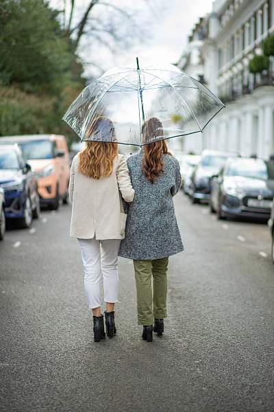 S841-004 Clear (Прозрачный) Зонт мужской гольфер Fulton Fulton, Артикул: S841-004 Clear фото №1