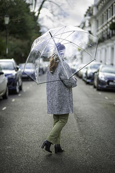 S841-004 Clear (Прозрачный) Зонт мужской гольфер Fulton Fulton, Артикул: S841-004 Clear фото №1