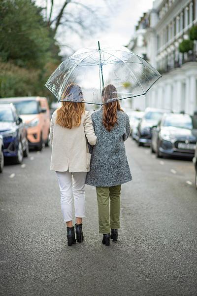 S841-004 Clear (Прозрачный) Зонт мужской гольфер Fulton Fulton, Артикул: S841-004 Clear фото №1