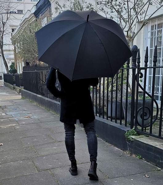 S837-01 Black (Черный) Зонт мужской гольфер Fulton Fulton, Артикул: S837-01 Black фото №1