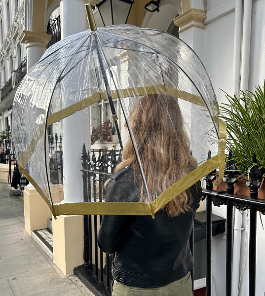 L041-013 Gold (Золотой) Зонт женский трость Fulton Fulton, Артикул: L041-013 Gold фото №1