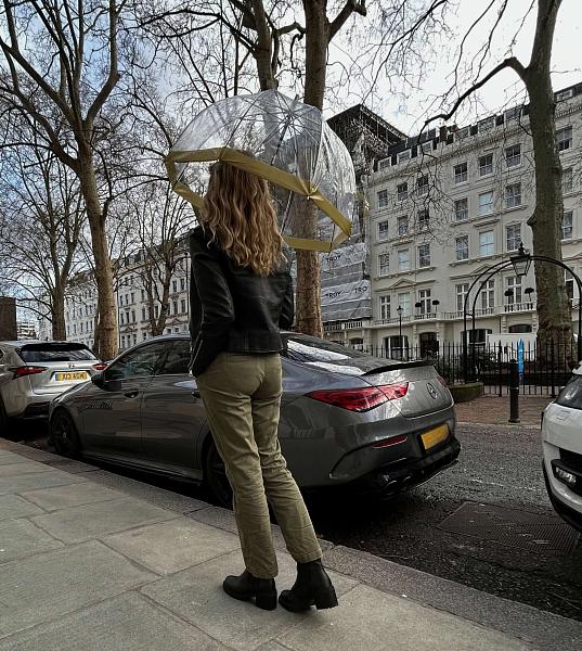 L041-013 Gold (Золотой) Зонт женский трость Fulton Fulton, Артикул: L041-013 Gold фото №1