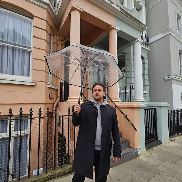 L911-004 Clear (Прозрачный) Зонт женский трость Fulton Fulton, Артикул: L911-004 Clear фото №1