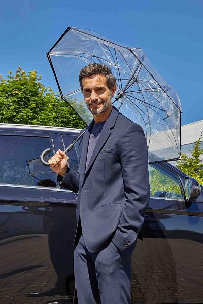 L911-004 Clear (Прозрачный) Зонт женский трость Fulton Fulton, Артикул: L911-004 Clear фото №1