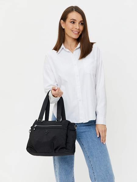 JS-2515-04 черная сумка женская Jane's Story Jane's Story, Артикул: JS-2515-04 фото №1